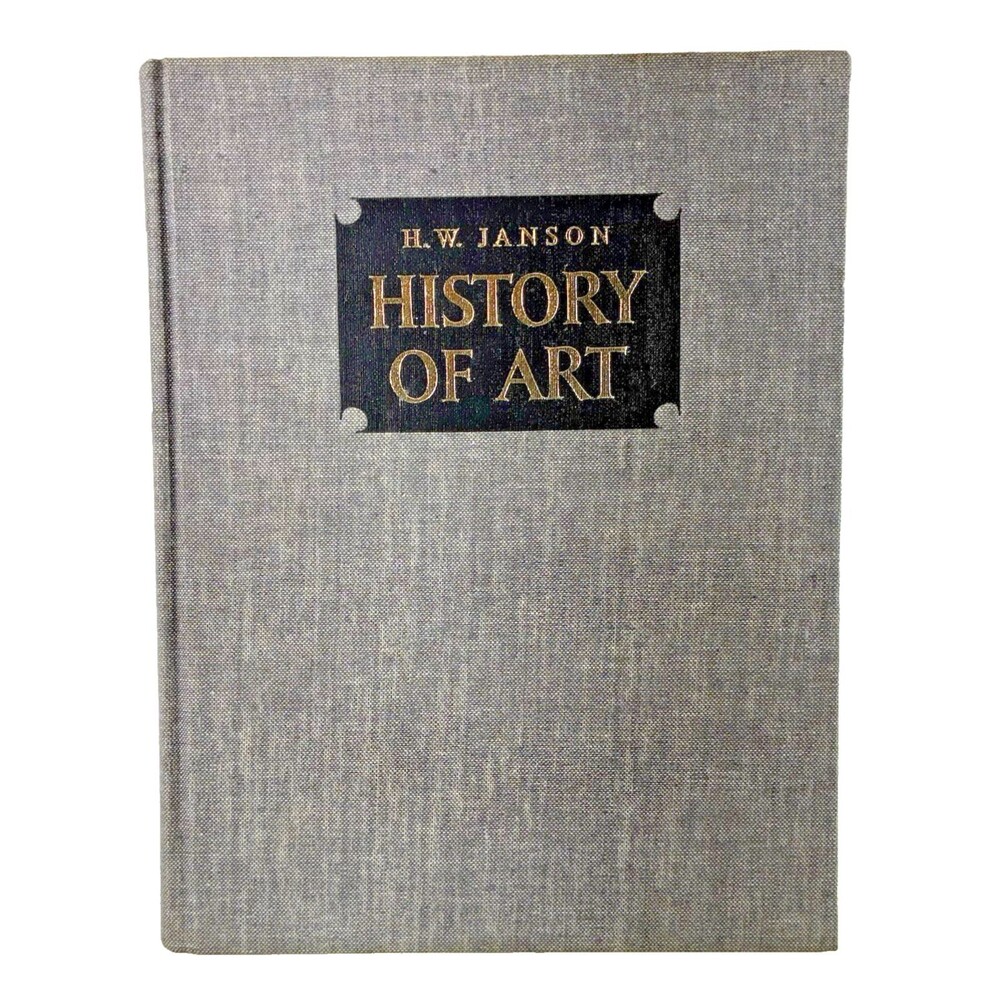 The History of Art Hardcover Book by H. W. Jansen 15th Printing Vintage 1970